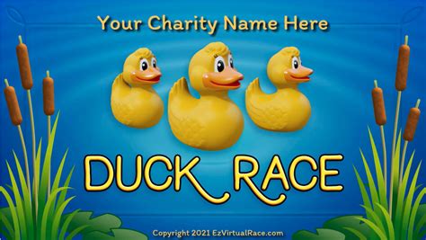 virtual duck race generator.